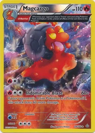 Primal Clash Magcargo #24/160 reverse holo